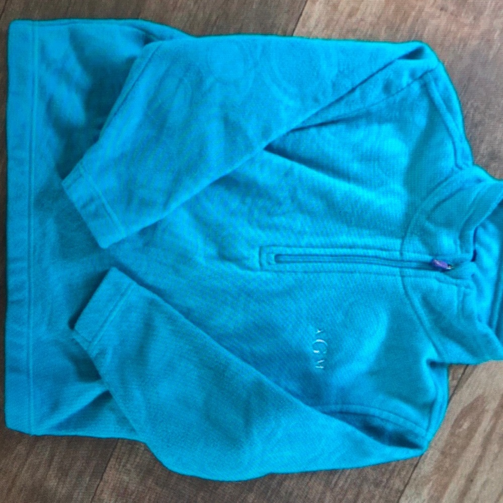AGM monogrammed lands end fleece